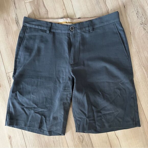 Men's Tommy Bahama gray silk shorts Size 35 - Picture 1 of 3
